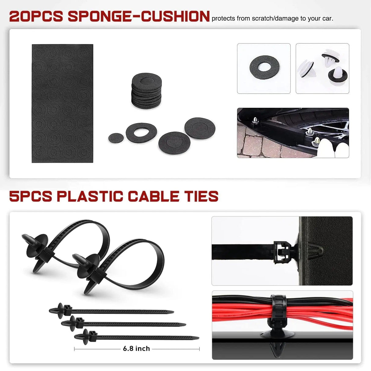 retainer clips 380 Pcs Car Retainer Clips & Fastener Remover