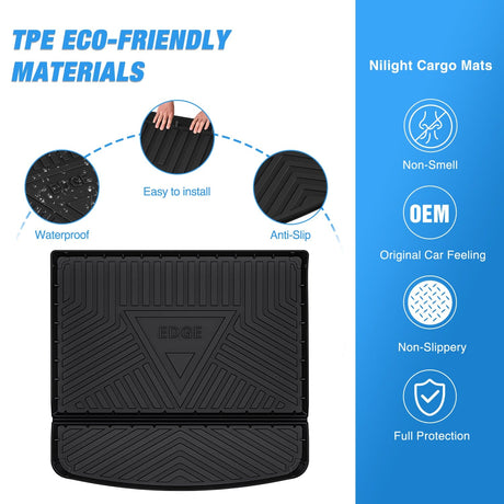 Cargo Mats 2015 2016 2017 2018 2019 2020 2021 2022 2023 2024 2025 Ford Edge Cargo Mats