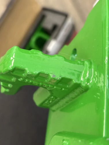 Tractor Bucket Hooks with Tie Down Ring Green (Pair) (25% OFF Final Checkout)