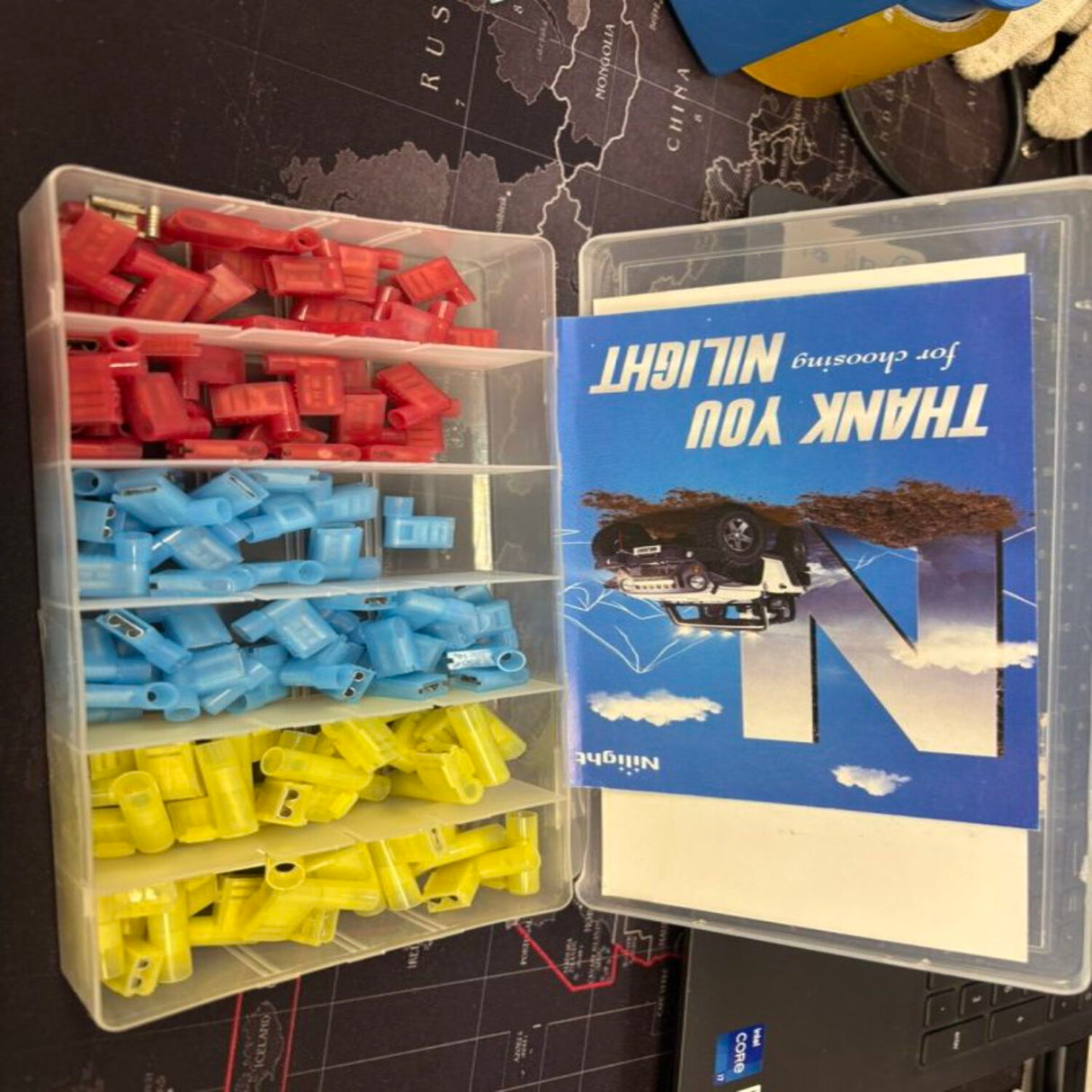 110Pcs Nylon Flag Spade Terminals (25% OFF Final Checkout)