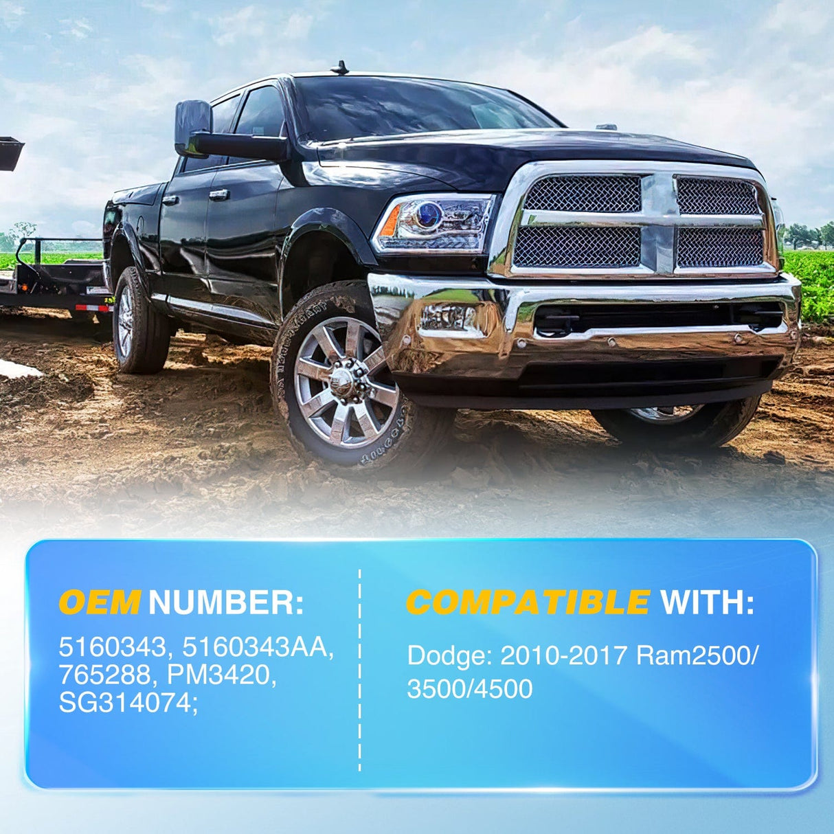 Lift Supports 2 PCS Lift Support Struts Replacement for Dodge Ram 2500 3500 4500 2010 2011 2012 2013 2014 2015 2016 2017 Front Hood Gas Springs Shock Rods