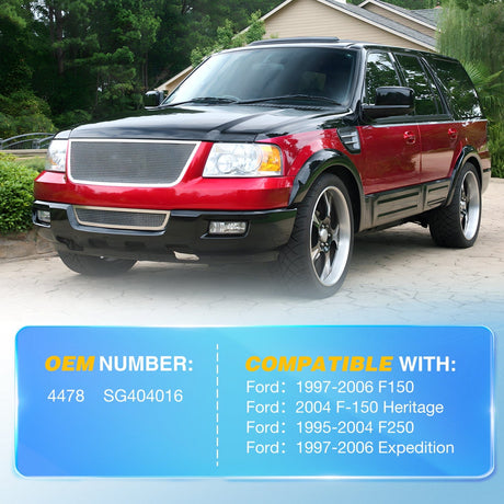 Lift Supports 2 PCS Lift Support Struts Replacement for Ford F150 1997-2006 F150 Heritage 2004 F250 1995 1996 1997 1998 1999 2000 2001 2002 2003 2004 Expedition 1997 1998 1999 2000 2001 2002 2003 2004 2005 2006 Front Hood Gas Springs Shock Rods