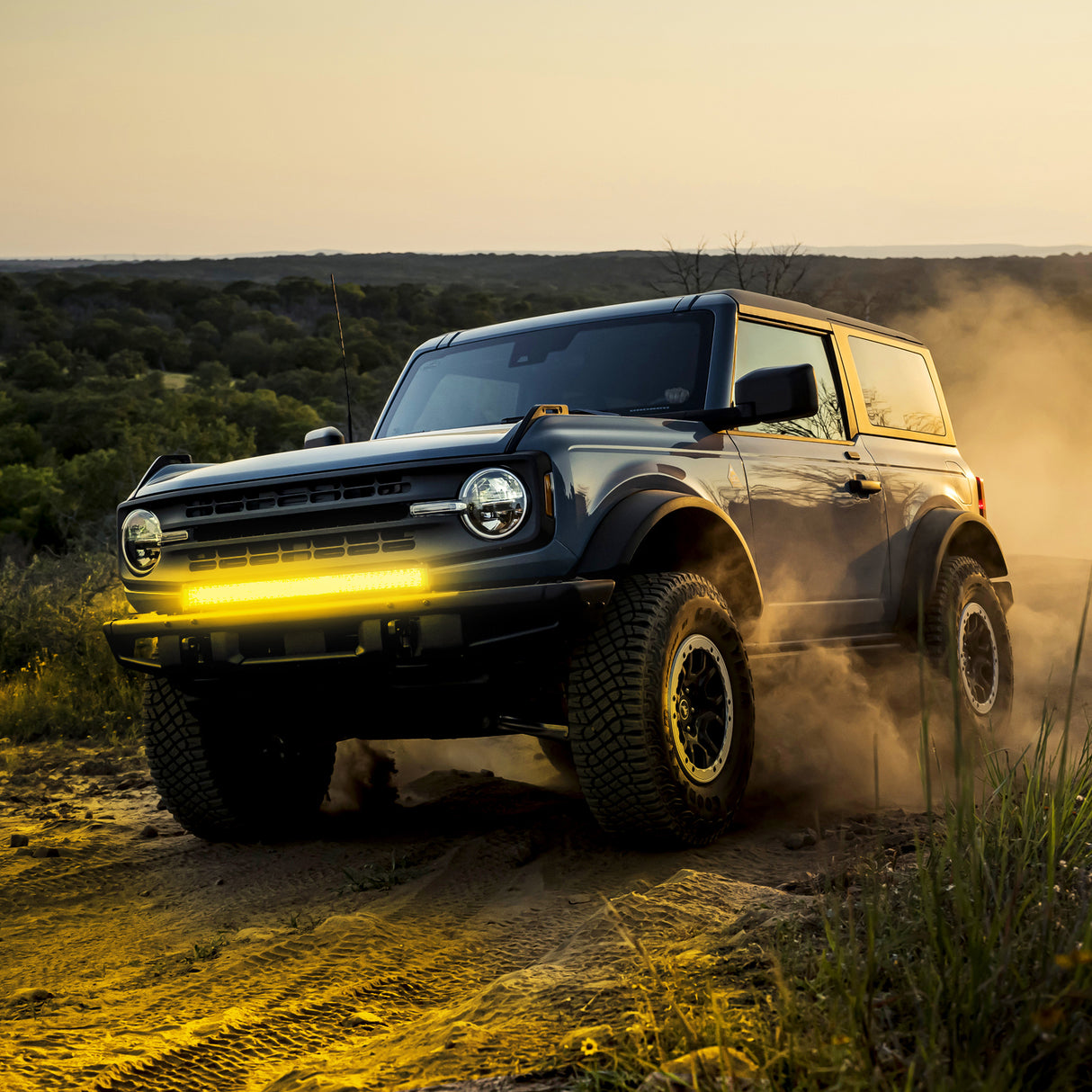 Nilight Side Shooter Light Bar 12Inch Triple Row Spot Flood Combo Yellow Beam Work Lights with 5Pin Rocker Switch Wiring Harness Kit for Off-Road Lighting on Truck SUV ATV UTV