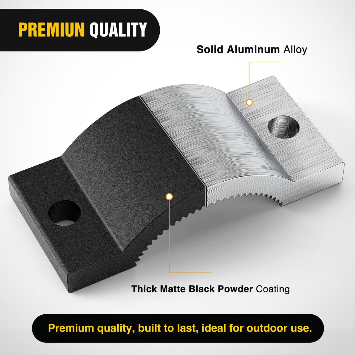 Mounting Accessories 2Pcs Motorcycle Tube Clamp Mounting Brackets 0.7 to 1.2Inch Round Tube