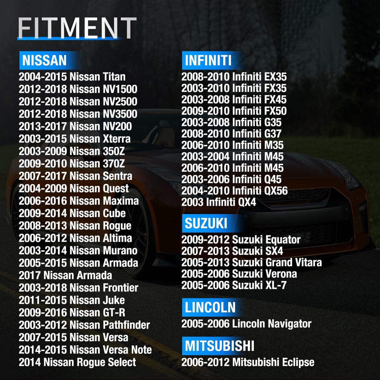 inflator 2004 2005 2006 2007 2008 2009 2010 2011 2012 2013 2014 2015 2016 2017 2018 Nissan Titan Xterra Sentra Infiniti G35 EX35 315Mhz Tire Pressure Monitor Sensor