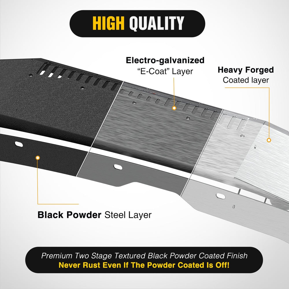 Fender 2007 2008 2009 2010 2011 2012 2013 2014 2015 2016 2017 2018 Jeep Wrangler JK 2 Door Wide Flat Front & Rear Fender Flares w/LED Lights Turn Signal Lights DRL