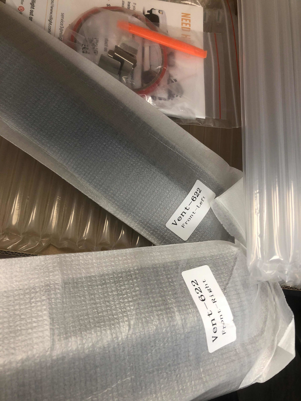 Rain Guards for 1996-2025 Chevrolet Express Van/GMC Savana Vent Window Visors 2016 2017 2018 2019 2020 2021 2022 2023 2024 2025, Original Window Deflectors-2PCS (25% OFF Final Checkout)