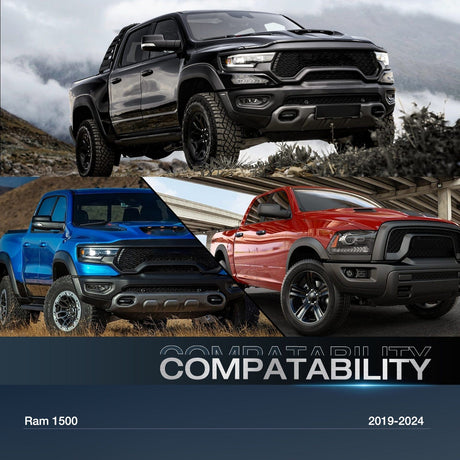 Wheel Spacers 1.5inch (38mm) Wheel Spacers 4Pcs For 2019 2020 2021 2022 2023 2024 Dodge Ram | 6x139.7 | 77.8 Hub Bore | 14x1.5 Studs