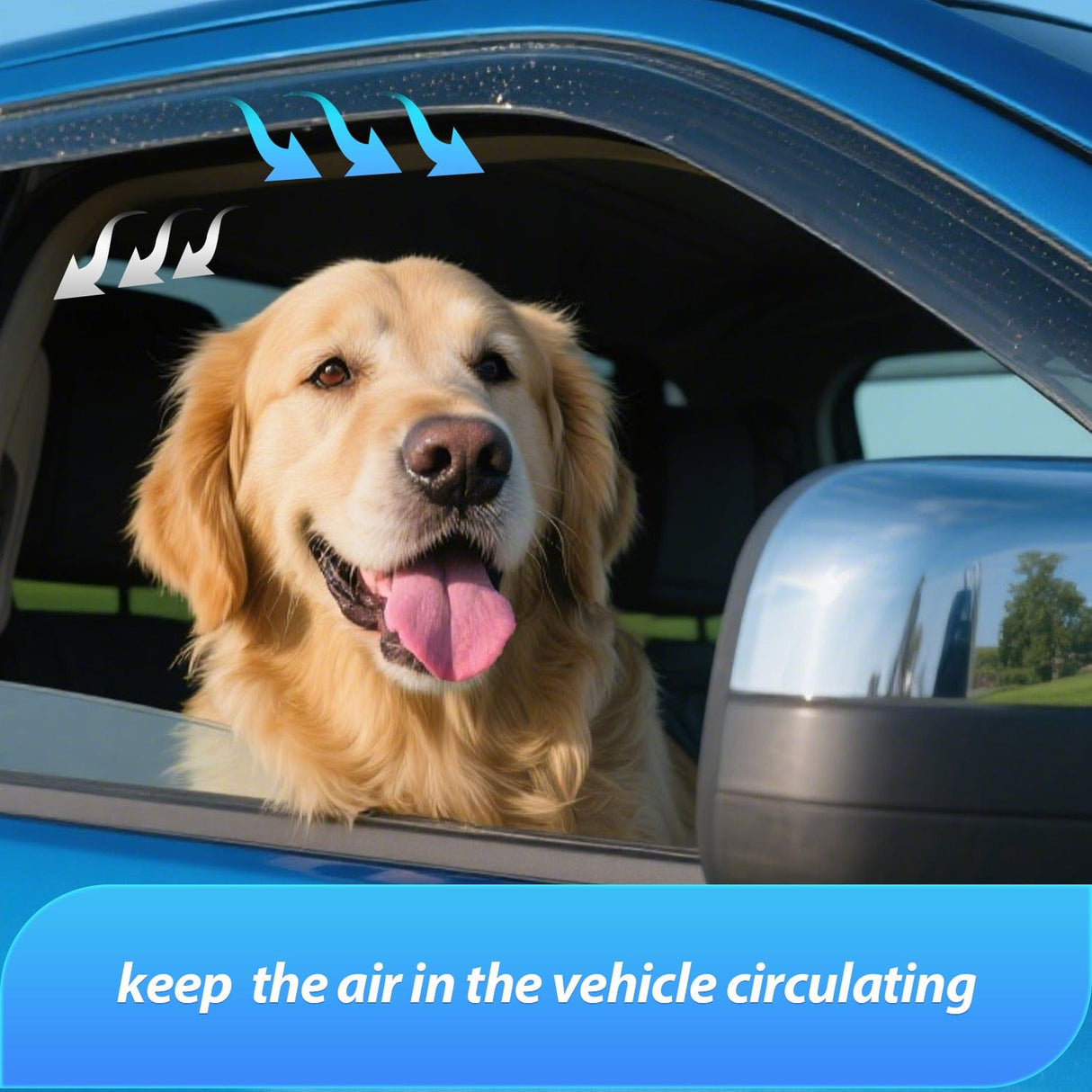 Rain Guards Window Visors for Subaru Crosstrek 2024 2025, Out-Channel Window Wind Deflectors Rain Guards -4PCS