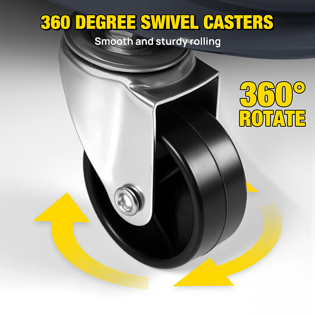 Creeper Seat 36inch Z Creeper - 2-in-1 Folding Rolling Mechanic Seat 36 inches Adjustable Lay-Down or Sit Garage Chair, 330 lbs Capacity, Grey Black