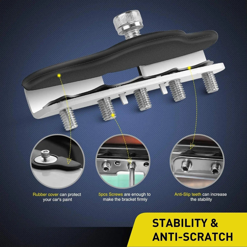 Light Bar Mounting Kit 4 Inch 18W Spot LED Pods (Pair) | Pillar Hood Mount | 16AWG Wire 3Pin Switch