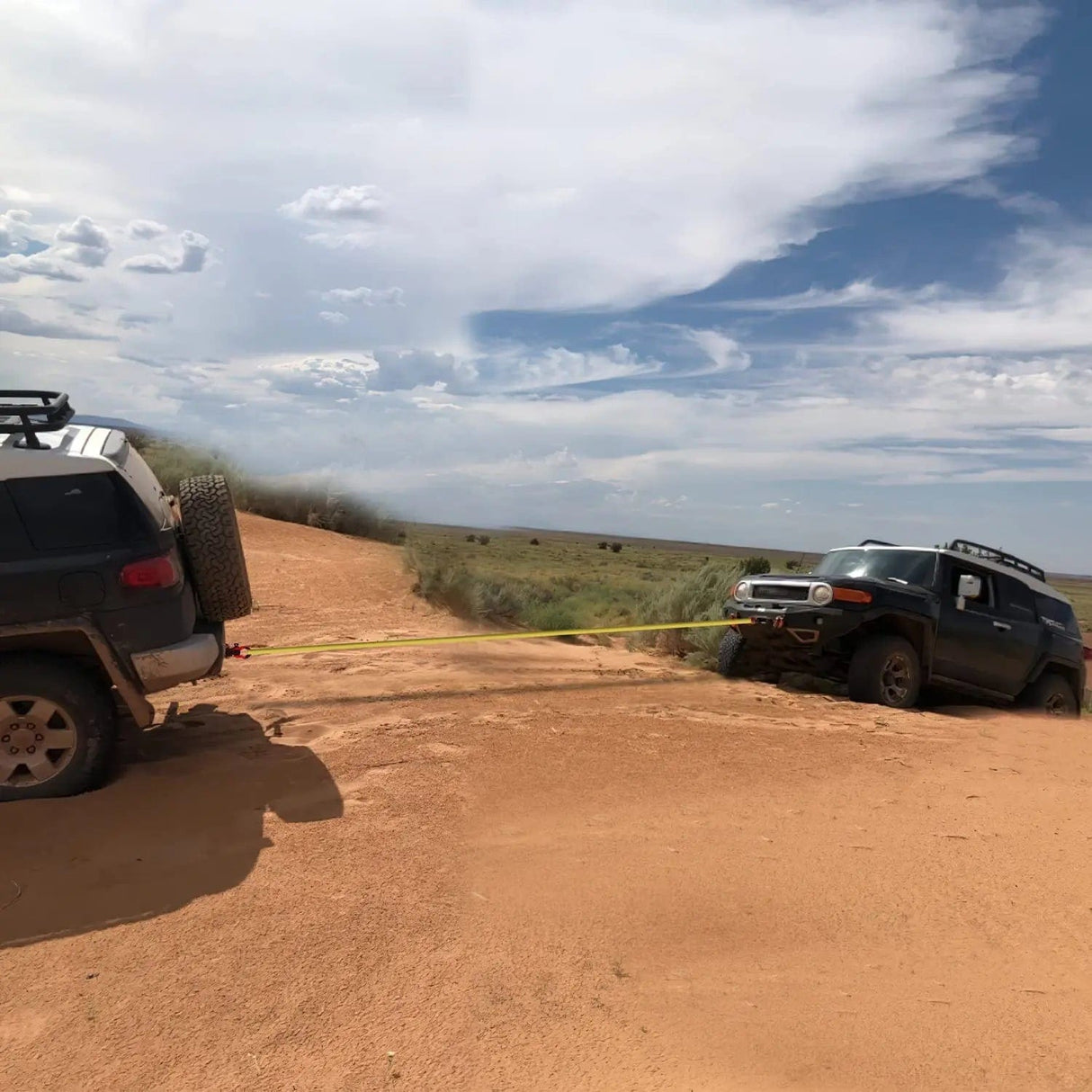 Towing Winch Shackles 2 Inch Shackle Hitch Receiver 3/4 Inch D Ring Kit Black Red
