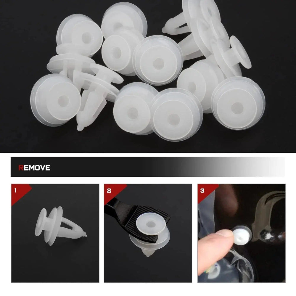 retainer clips 40 Pcs Head 17.5mm Hole 9mm Door Panel Retainer Clips 6504014 Chrysler 300M Cirrus Concorde Intrepid LHS PT Cruiser, Dodge Grand Caravan Neon Stratus, Plymouth Breeze Grand Voyager