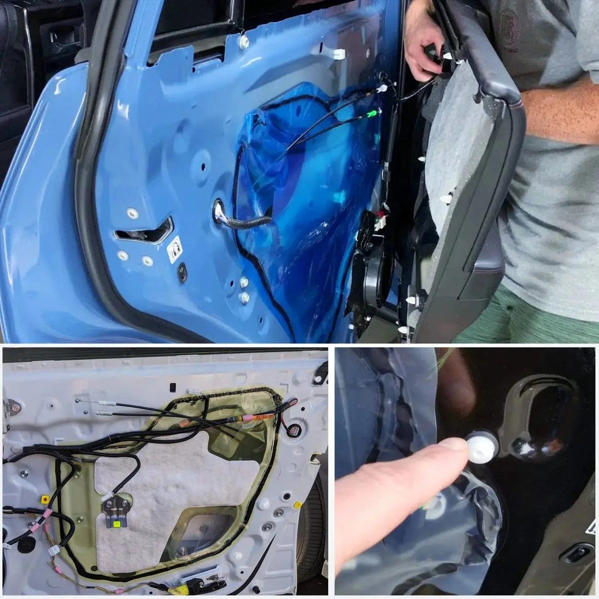 retainer clips 40 Pcs Head 17.5mm Hole 9mm Door Panel Retainer Clips 6504014 Chrysler 300M Cirrus Concorde Intrepid LHS PT Cruiser, Dodge Grand Caravan Neon Stratus, Plymouth Breeze Grand Voyager