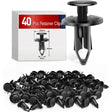 retainer clips 40 Pcs Head 20mm Hole 8mm Bumper Rivet Clips for GM 21030249 for Ford N807389S Chrysler 6503598