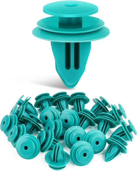 40 Pcs Hole 9mm Trim Door Panel Retainer Clips For Corolla Camry Sequoia Tundra Tacoma, Replace 90467-10188, 90467-A0005 Nilight