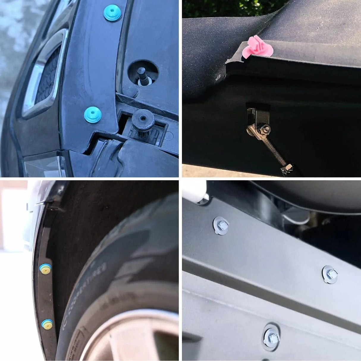 retainer clips 420 Pcs Toyota Lexus Fender Moulding Clips 12 Types Car Trim Removal Tools