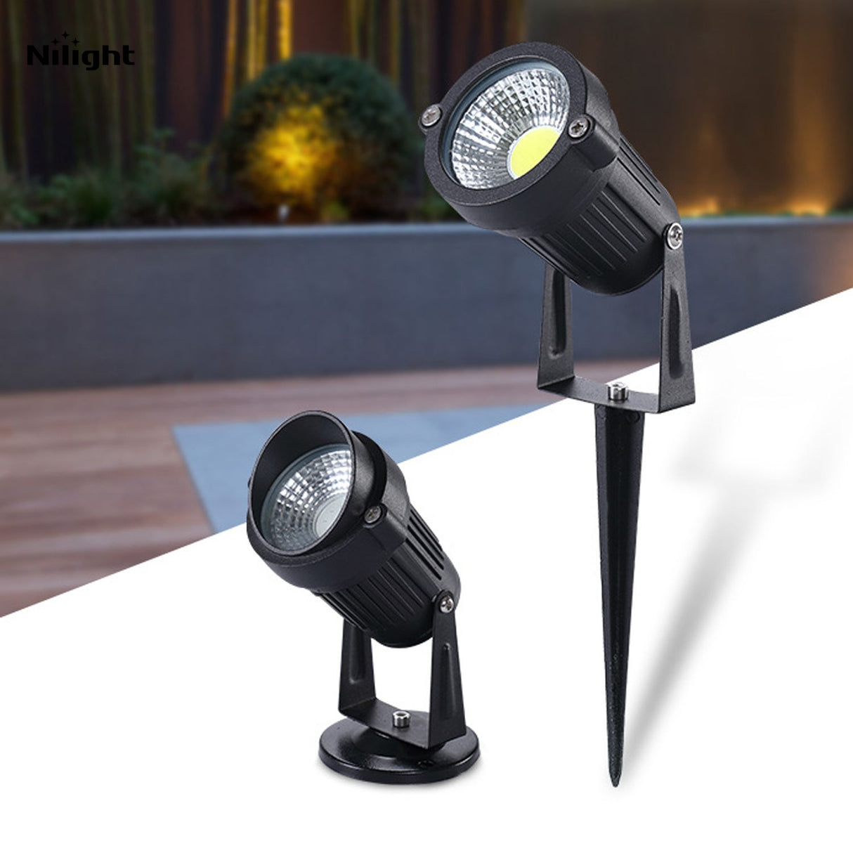 Landscape lighting installations