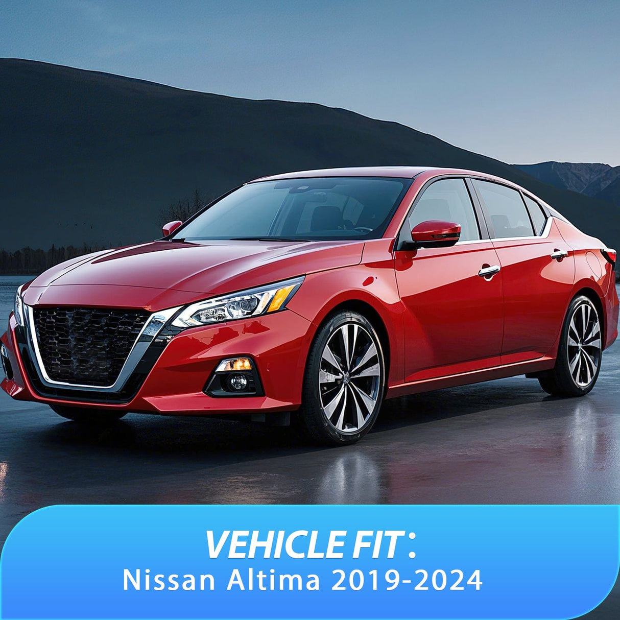 Rain Guards Vent Window Visors for Altima 2019 2020 2021 2022 2023 2024 2025, in-Channel Rain Guards, Original Window Deflectors-4PCS