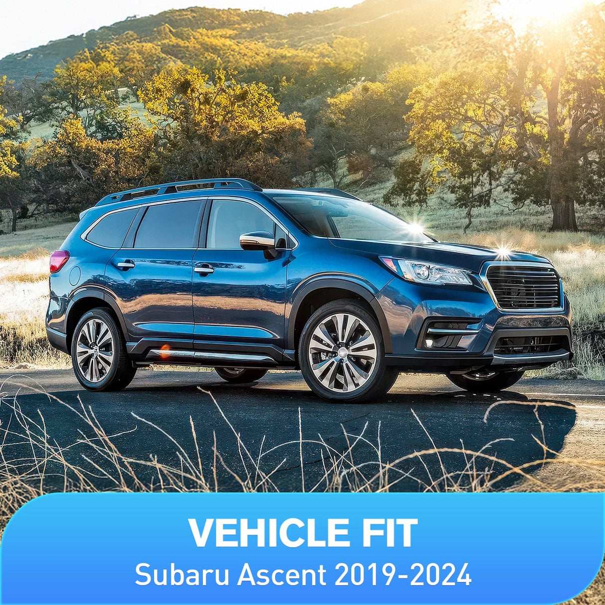 Rain Guards Vent Window Visors for Ascent 2019 2020 2021 2022 2023 2024, in-Channel Rain Guards, Original Window Deflectors-4PCS