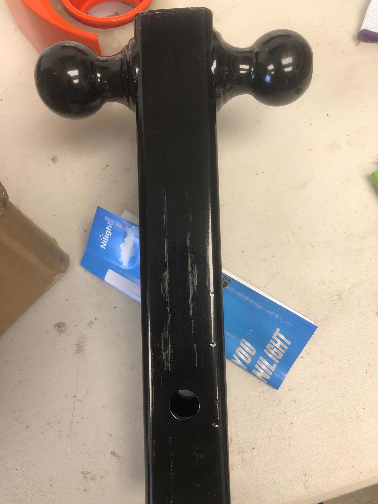 Trailer Hitch Ball Mount, 1-7/8 Inch, 2 Inch, 2-5/16 Inch Balls, Fits 2 Inch Square Receiver, 10,000 lbs