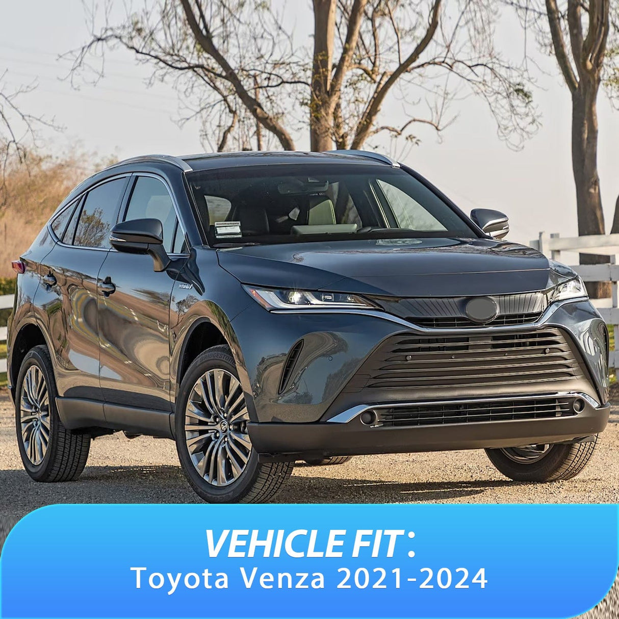 Rain Guards Vent Window Visors for Toyota Venza 2021 2022 2023 2024 2025, in-Channel Rain Guards, Original Window Deflectors-4PCS