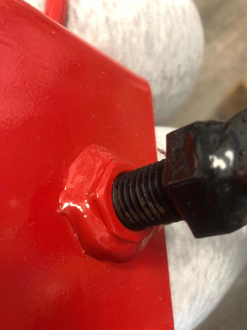 Tow Hooks & Truck Tie Downs & Anchors Forklift Trailer Hitch Attachment Fits 2 Inch Receiver Red