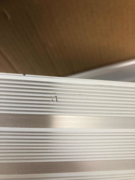 Curb Ramp Door Threshold Ramp 1inch Rise Portable Aluminum Wheelchair Door Transition Entry Ramps for Doorways Home Steps