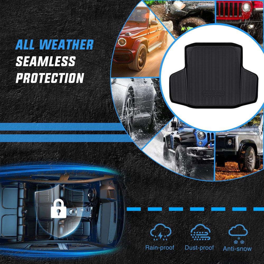 Cargo Mats 2023 2024 2025 Honda Accord Sedan (Include Hybrid) Cargo Mats