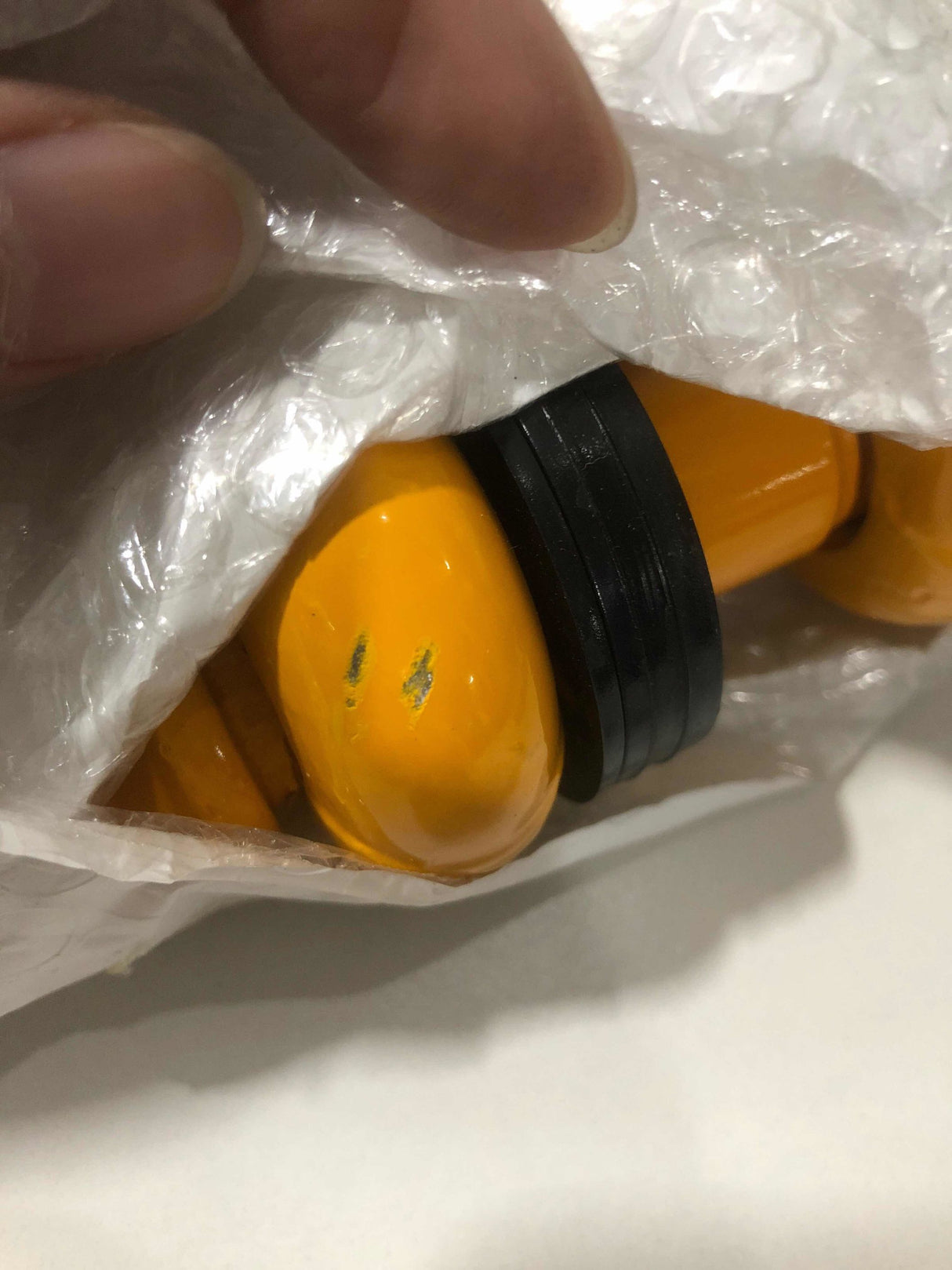 3/4 inch D-Ring Shackle Yellow (Pair) (25% OFF Final Checkout)