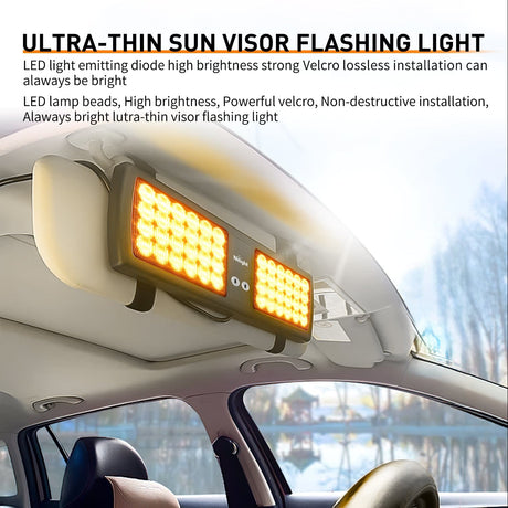 led strobe light 48 LED Amber Emergency Warning Strobe Lights