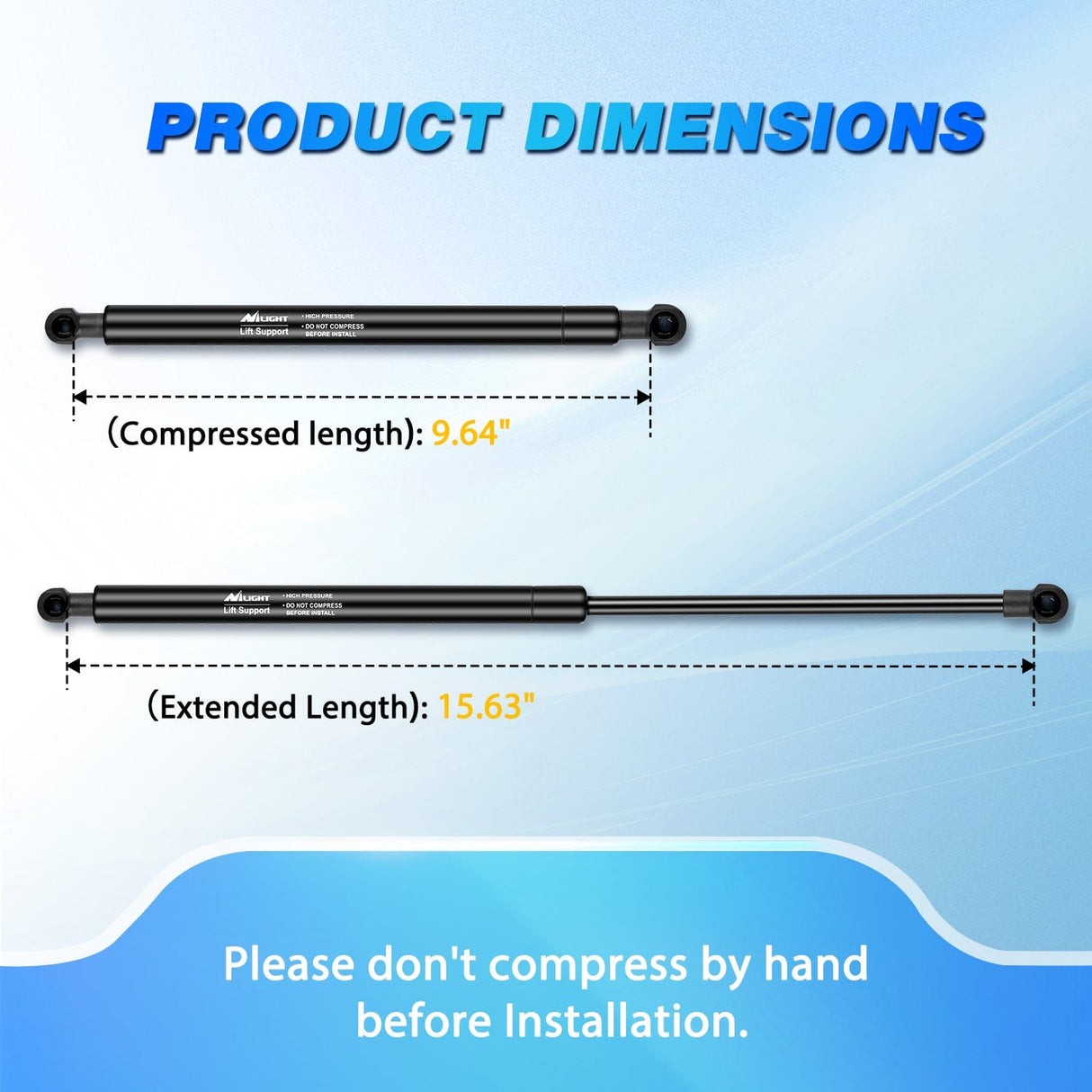 Lift Supports 2 PCS Lift Support Struts Replacement for 2006 2007 2008 2009 2010 2011 2012 2013 BMW 3 Series 323i 325xi 328i 328xi etc Front Hood Gas Springs Shock Rods