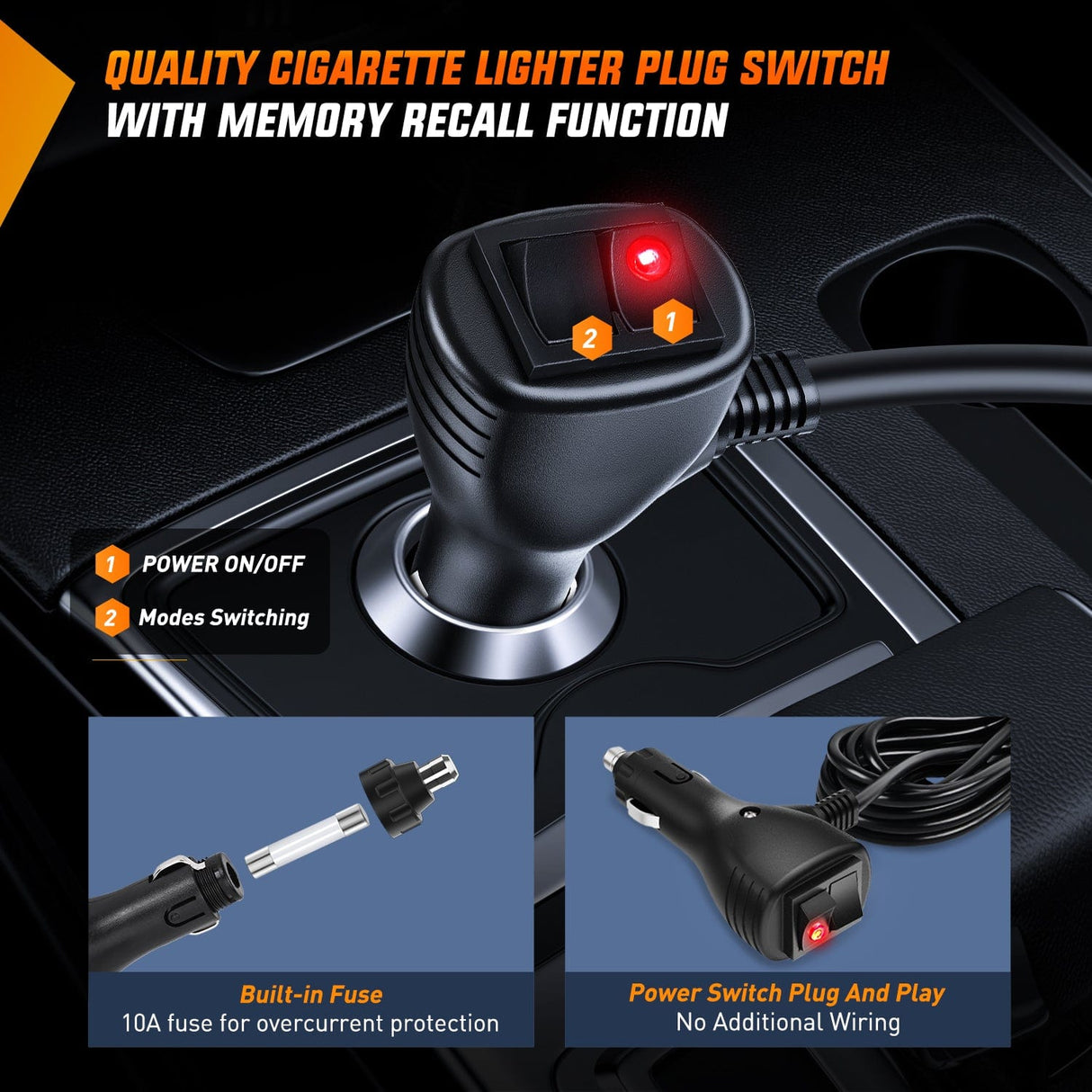 Led strobe light 12LED Traffic Advisor Strobe Light Bar Red Blue Emergency Warning Hazard Safety Dash Front/Rear Windshield Flashing Lights for Cars Trucks Police Firefighter Plow Construction Vehicles