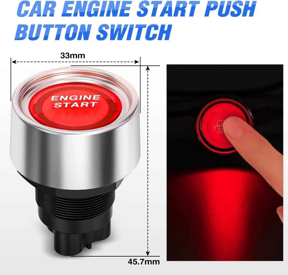 Rocker Switch 5 in 1 Racing Car Ignition Rocker Switch Panel