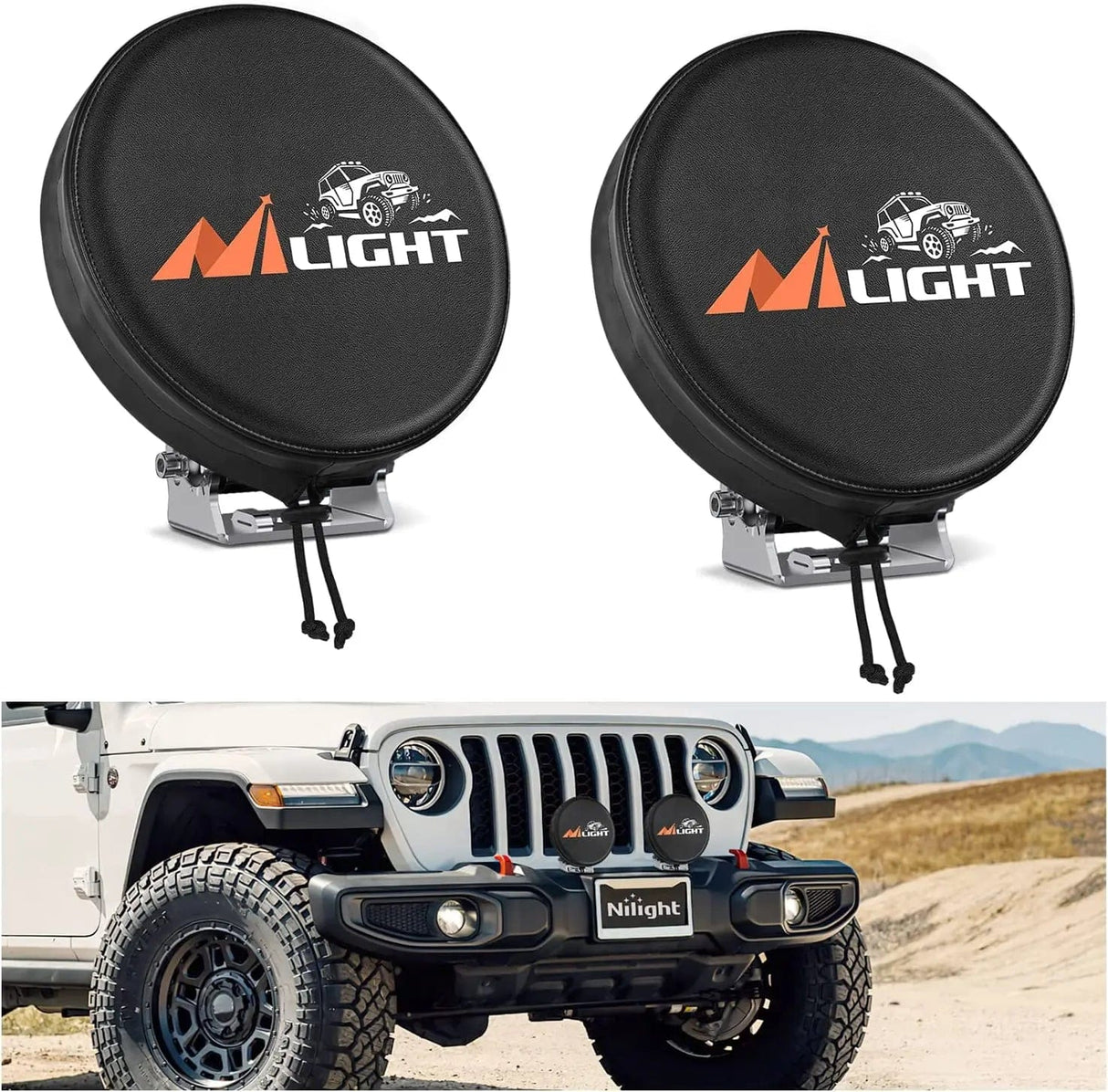 light cover 5.75 Inch Round Offroad Driving Pod Light Cover Type A