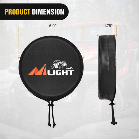 light cover 5.75 Inch Round Offroad Driving Pod Light Cover Type A
