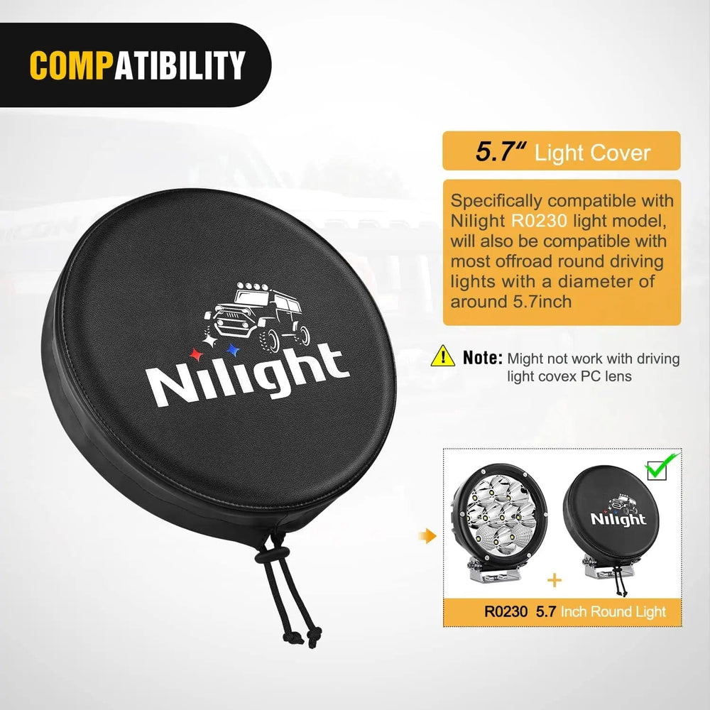 light cover 5.75 Inch Round Offroad Driving Pod Light Cover Type B