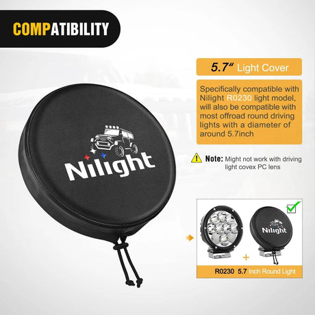 light cover 5.75 Inch Round Offroad Driving Pod Light Cover Type B