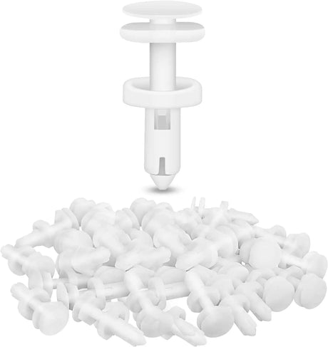 50 Pcs Head 15mm Hole 7mm Door Trim Panel Push-Type Retainer Clips Replacement for GM 15960325 Chevrolet Trucks Cadillac Trucks and GMC Trucks Automobiles Nilight