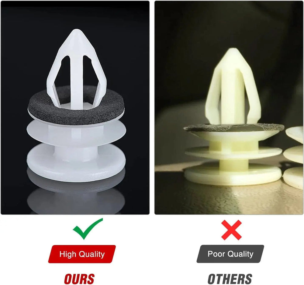 retainer clips 50 Pcs Head 19.5mm Hole 7mm Door Trim Panel Retainer Clips Replacement for 2005-2009 Buick Allure 2013-2018 Cadillac ATS 2007-2013 Chevy Avalanche 08-09, Replaces GM 11519031 Hummer H2 2003