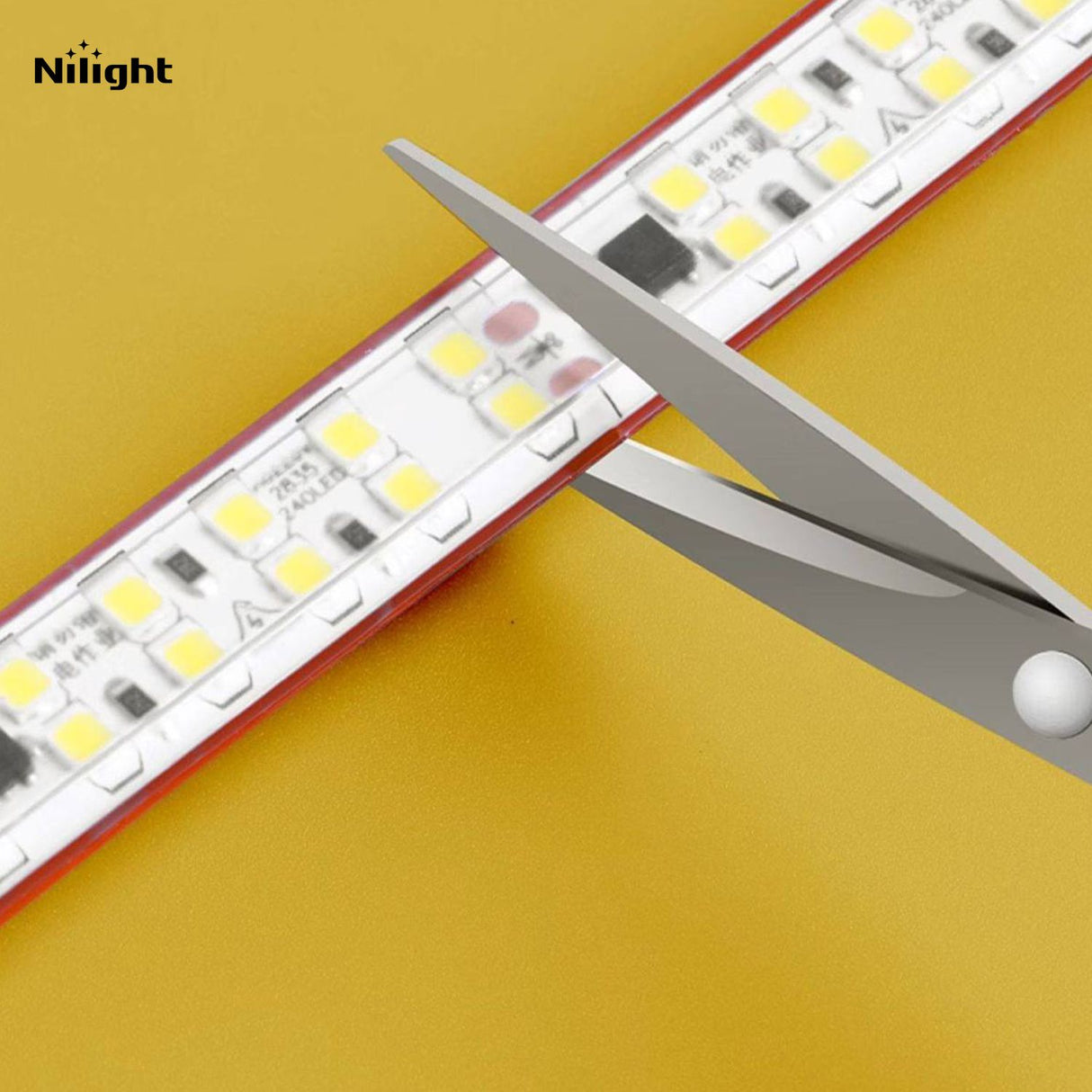 LED light strips for decorative purposes