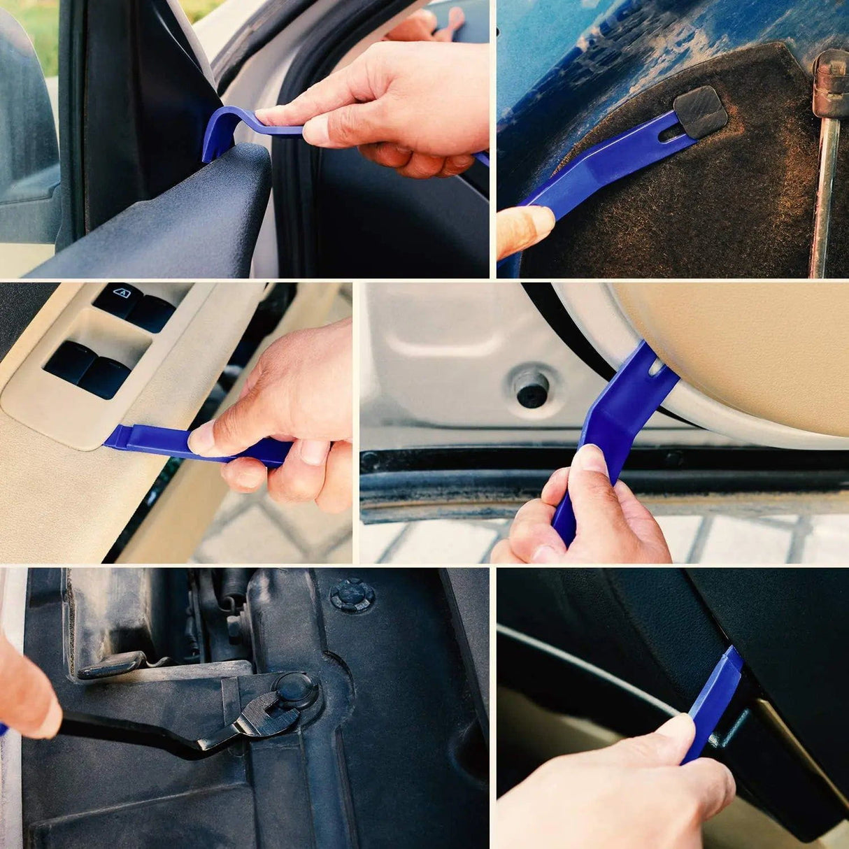 Vehicle Parts & Accessories 5PCS Auto Trim Removal Tool Set