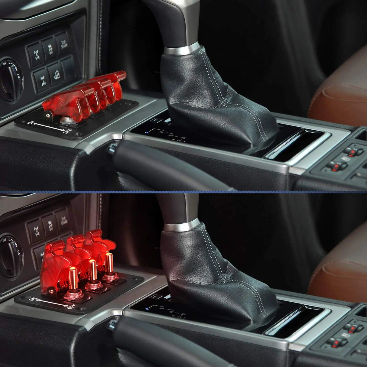 Rocker Switch 5Pcs 3Pin SPST ON-Off Toggle Switch