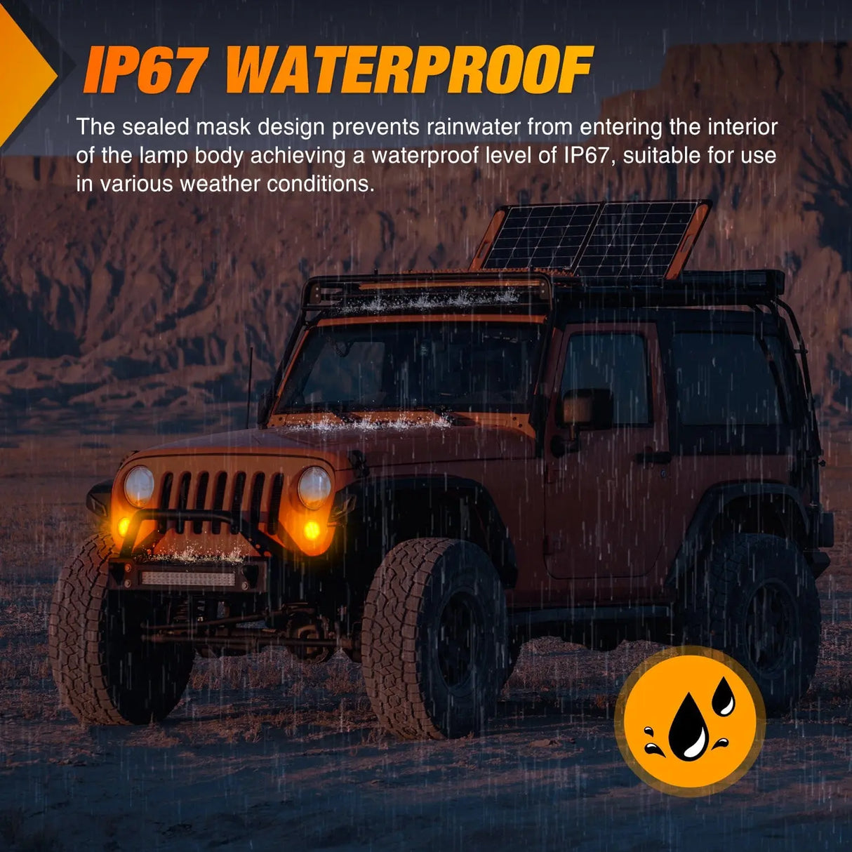 Side Marker Clearance Lights ÇÖȨ 2007-2017 Jeep Wrangler JK JKU Front 8LED Smoked Lens Amber Turn Signals Light