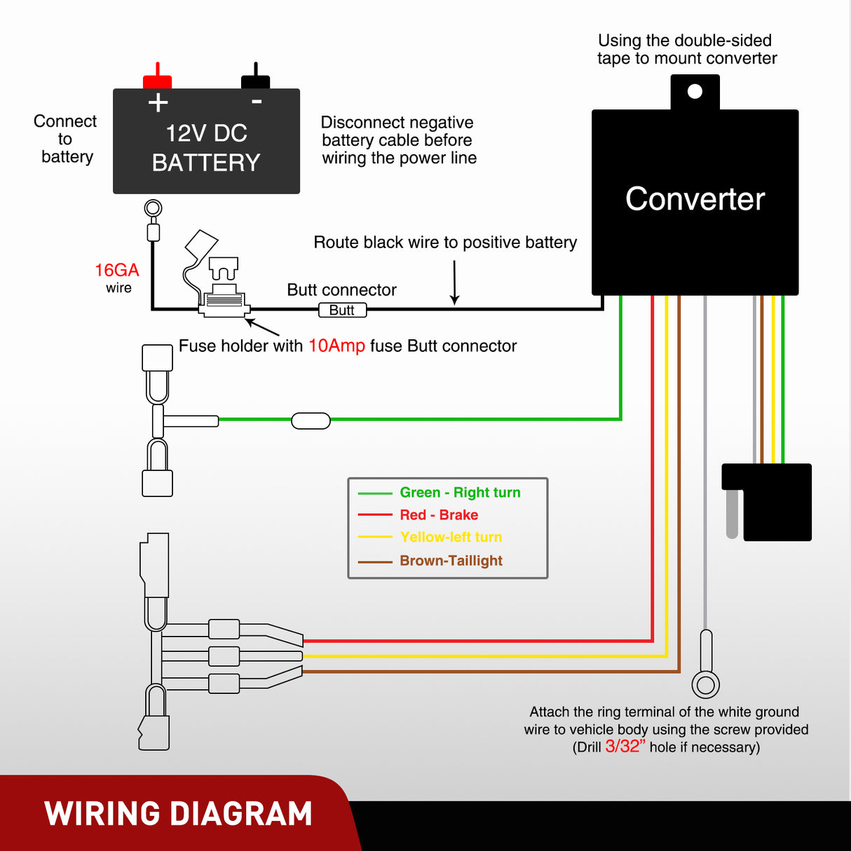 4 Pin Trailer Wiring Harness Kit 56334 Custom for 2007 2008 2009 2010 2011 2012 Dodge Nitro Jeep Liberty