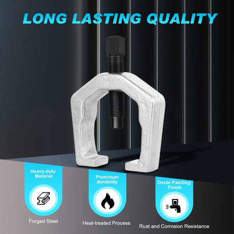 Ball Joint Press Ball Joint Separator Pitman Arm Puller Tie Rod End Tool 5 in 1 Front End Service Set