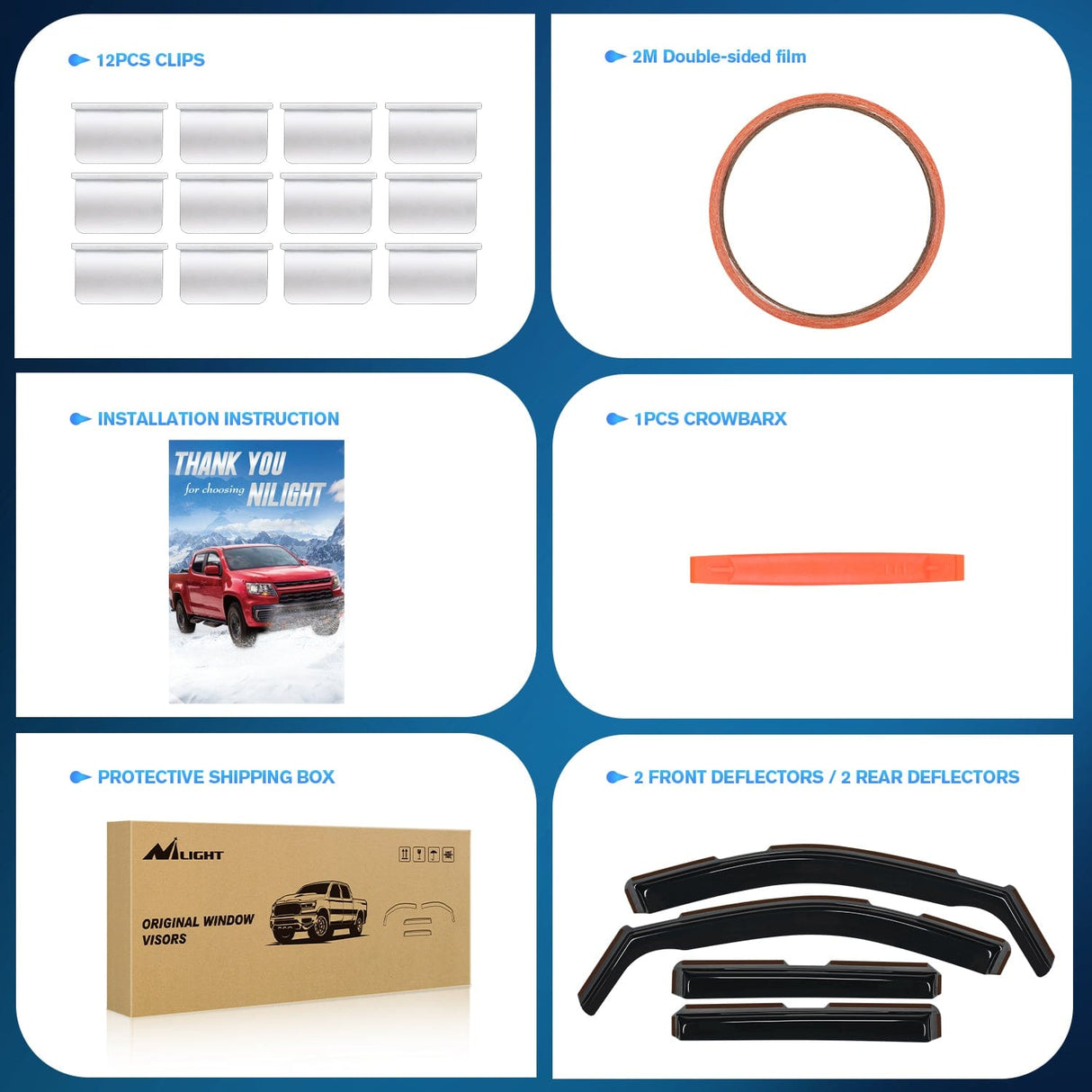 Rain Guards Rain Guards for GMC Yukon 2021 2022 2023 2024, Vent Window Visors, Original Window Deflectors-4PCS