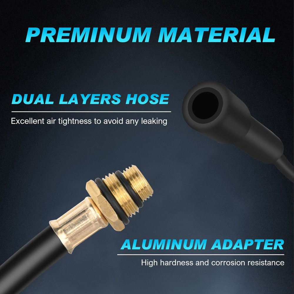 inflator 11 PCS Engine Compression Tester Kit with Spark Plug