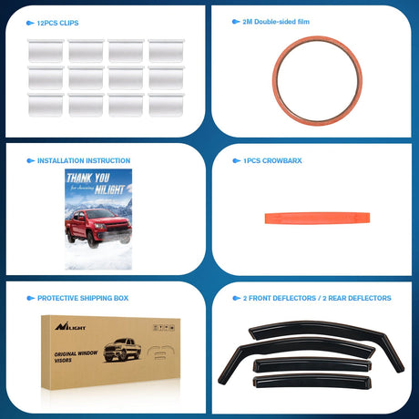 Rain Guards Vent Window Visors for Crosstrek 2018-2023 Impreza Hatchback 2017 2018 2019 2020 2021 2022 2023, in-Channel Rain Guards, Original Window Deflectors-4PCS