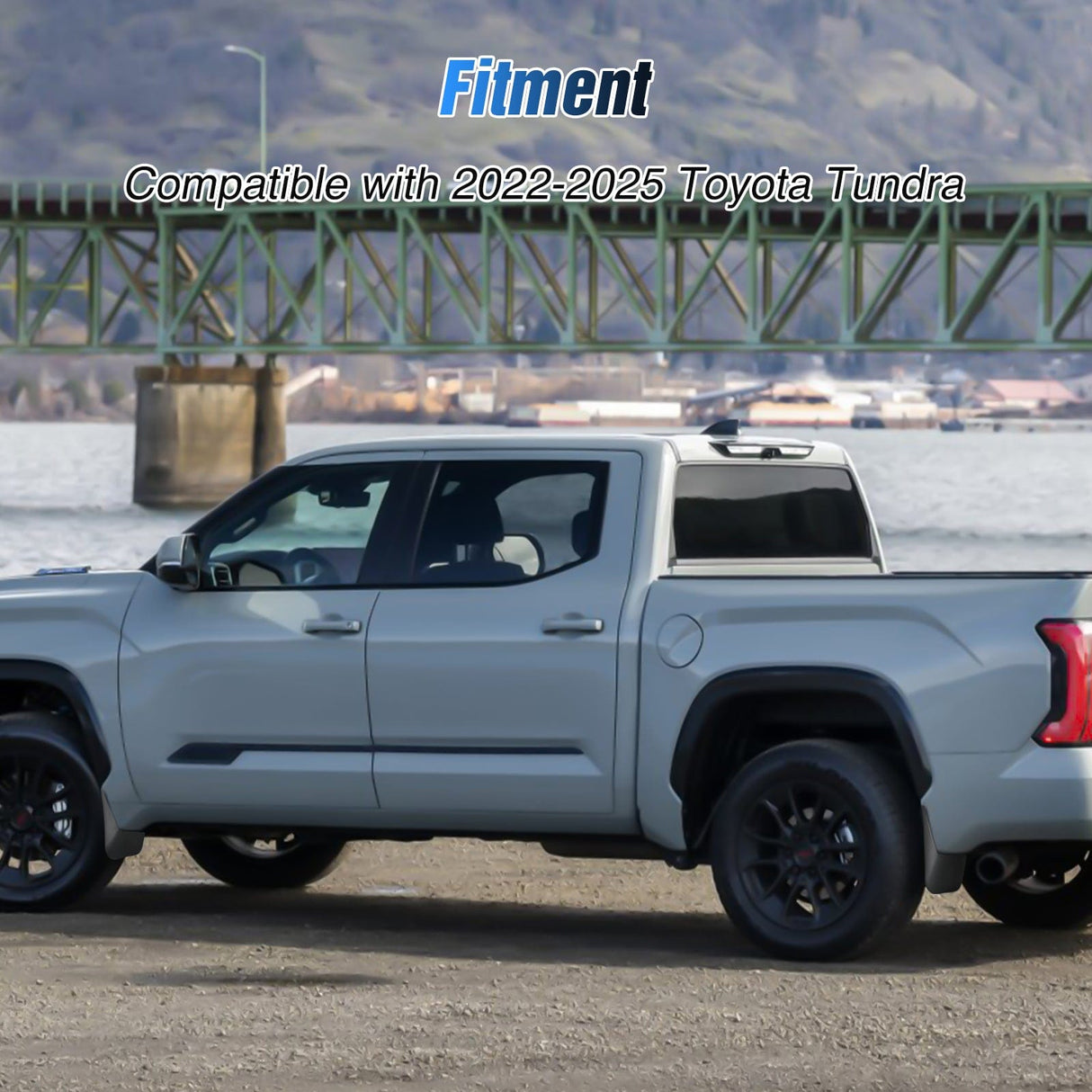 Fender Front & Rear Set Mud Flaps for Toyota Tundra 2022 2023 2024 2025